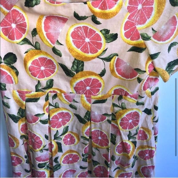 GB Girls Kid's Grapefruit Print Dress - Picture 6 of 7